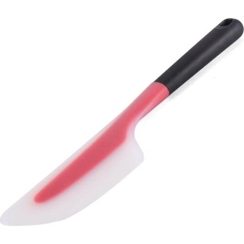 Translucent Silicone Hanging Knife Integrated Cake Cream Spatula Baking Tool