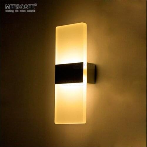 Modern Led Wall Lamp Bathroom Led Wall Sconce Aluminum Wall Lighting Fixture Beside Lamp Bedroom Study Applique Murale Luminaire