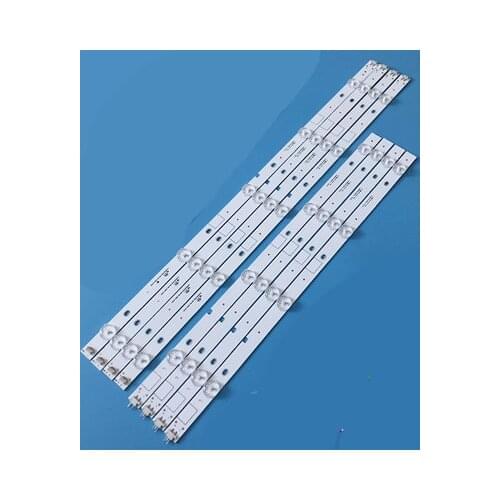 LED Backlight strip 9 lamp For Hisense 49'' TV Hisense_49_HD490DU-E31_4X10 LED49EC520UA LED49EC620UA 49K300U