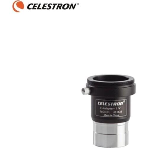 Celestron 93625 Universal 1.25-inch T-Adapter Connects a DSLR or SLR Camera to Refractor for Prime focus Photography