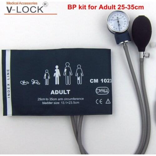V-LOCK professional blood pressure monitor Aneroid Sphygmomanometer BP Cuff adult large adult child infant pediatric