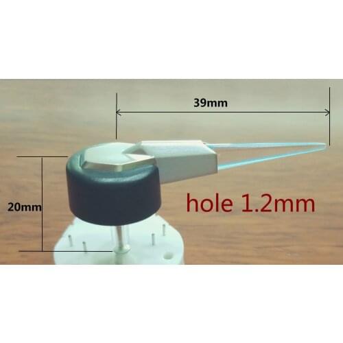 1pc blue 1.2mm hole 39mm Car instrument meter pointer blue shaft standard light guide pointer cluster