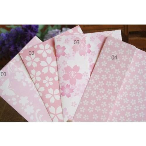 20pcs pink (4 pattern)17.5*12.5 cm Many mini cute envelope stationery gift 005002014