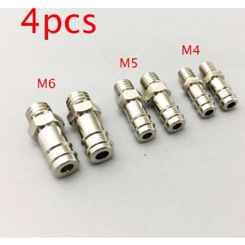 4PCS M4/M5/M6 RC Boat Model Water Nozzle Nipple Faucet Water Cooling System Spare Part