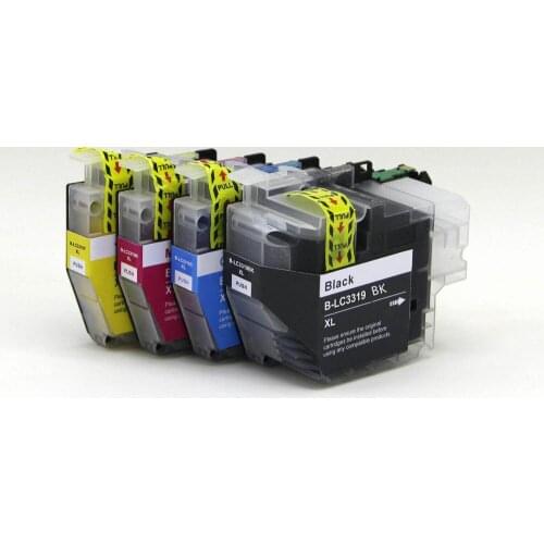 4PK LC3319 compatible Ink Cartridge for Brother MFCJ5330,5730,6530,6730,6930 Printer
