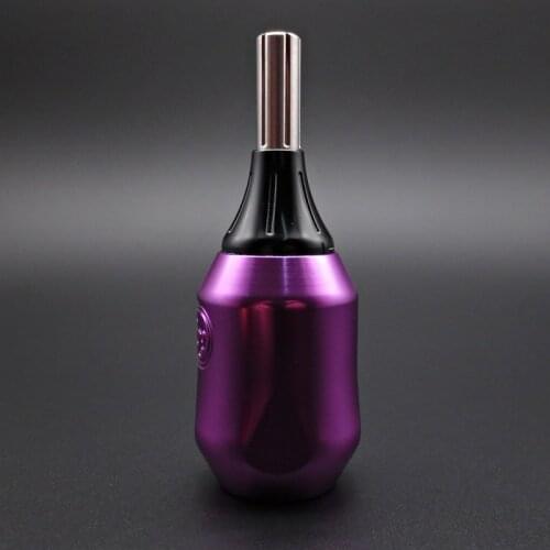 Large Size Aluminum Adjustable Tattoo Cartridge Grip 32mm with Needle Plungers