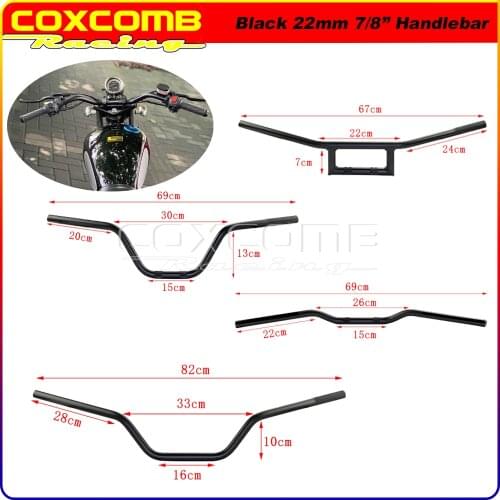 Enduro Off Road 7/8 in. Handlebar 22mm Handle Bar Steering Wheel Control Bars for Honda Yamaha Suzuki KLX KXF YZF CRF XR CR EXC