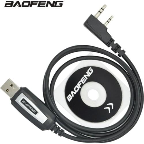 Baofeng USB Programming Cable UV-5R Walkie Talkie Coding Cord K Port Program wire for BF-888S UV-82 UV 5R Accessories
