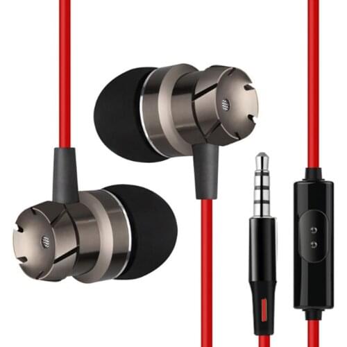 3.5mm Jack Earphone For Xiaomi Redmi 5 Plus 5A 2S 1S Note 3 Pro 4X 4 Prime Earphones Headsets With Mic Soft Silicon Bud Earbuds