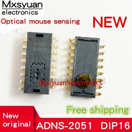5pcs~50pcs/lot ADNS-2051 A2051 ADNS2051 DIP16 New original Solid-State Optical Mouse Sensor