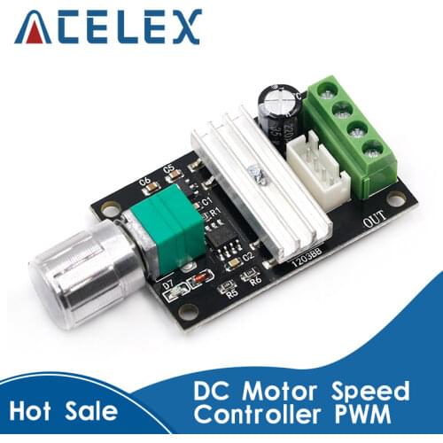 DC 6 to 12 V 24 V 28VDC 3A 80 W PWM motor speed control Lehr regulator Adjustable Variable speed control potentiometer ON / OFF