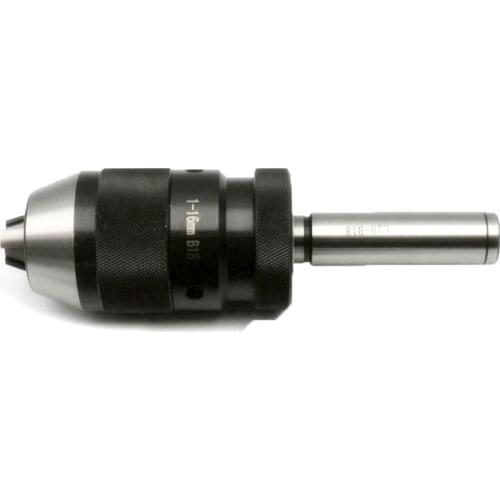 1SET straight shank C12 C16 TO B10 B12 B16 chuck collet chuck Self Tighten Keyless Drill Chuck for drilling machine