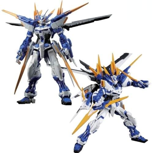 Gundam Anime Figure MG 1/100 MBF-P03D Gundam Astray Blue Frame D Assembly Model Anime Action Figures Toys for Children