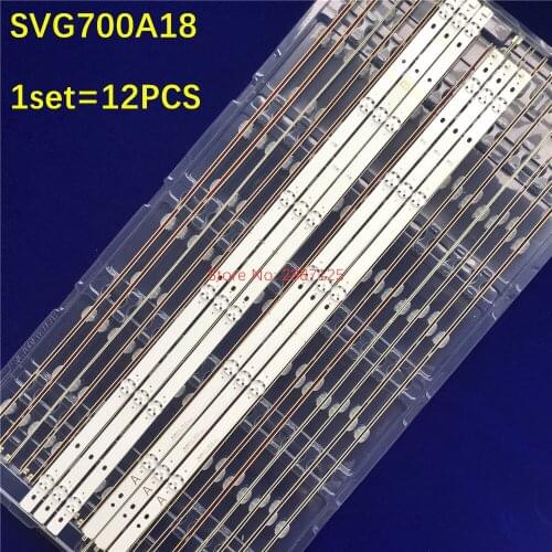 1set=12pcs VIZIO D70-F3 VER. LFTRXCLU LED Backlight 18y D70-F3 A_Rev01_66LED_170804 18y D70-F3 B_Rev01_66LED_171018