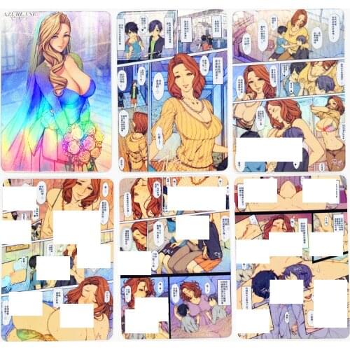 18pcs/set Comics NON Sexy Toys Hobbies Hobby Collectibles Game Collection Anime Cards