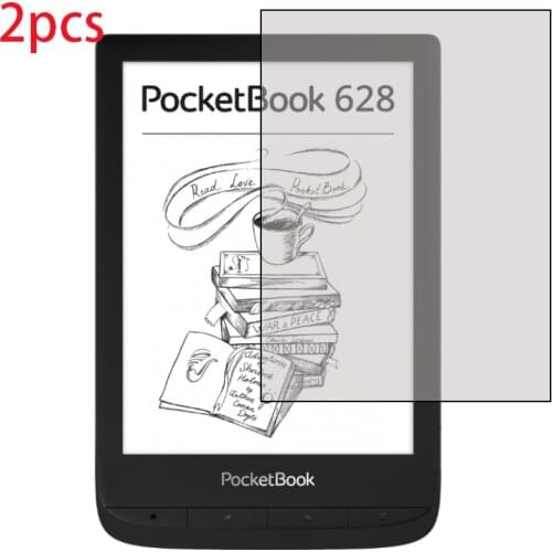 2PCS 6 inch lcd glass Film screen display Protector For Pocketbook 628 Touch Lux 5 pb628 Ebook reader Ereader