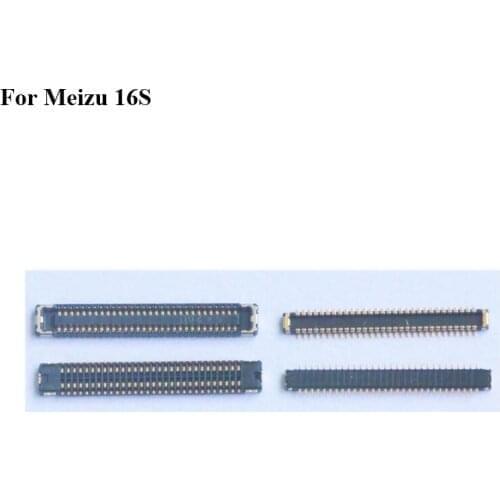 5pcs For Meizu 16S 16 S LCD display screen FPC connector Meizu16S logic on motherboard mainboard Parts