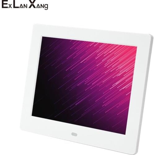 8 Inch High-Definition Picture Multimedia Player MP3 MP4 Alarm Clock Digital Photo Frame Christmas Gift