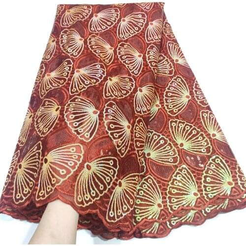 Butterfly African Lace Fabric 2021 Sequence Nigerian French Lace Fabric Pink Dress Tulle Nigeria Lace Fabric For Wedding