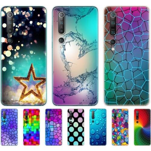 For Xiaomi Mi 10 Case Soft TPU phone covers For Xiaomi Mi 10 Pro Mi10 Silicon Shell Bumper Etui 6.67"