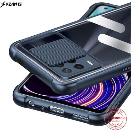 Rzants For OPPO Realme 8 Realme 8 Pro 5G 4G Case Soft [Lens Protection] Air Bag Conor Clear Shockproof Cover Phone Casing