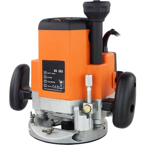 Woodworking Engraving Machine 2200W Slotting Trimming Milling Cut Out Carpenter Decoration Household Copper Motor Device YZ