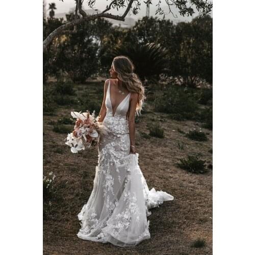 DIDEYTTAWL Lace Wedding Dresses