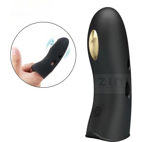 Pretty Love 7 Frequency Clitoris Anal Stimulation G-Spot Strap on Finger Vibrator Electric Shock Function Sex Toys for Man Woman