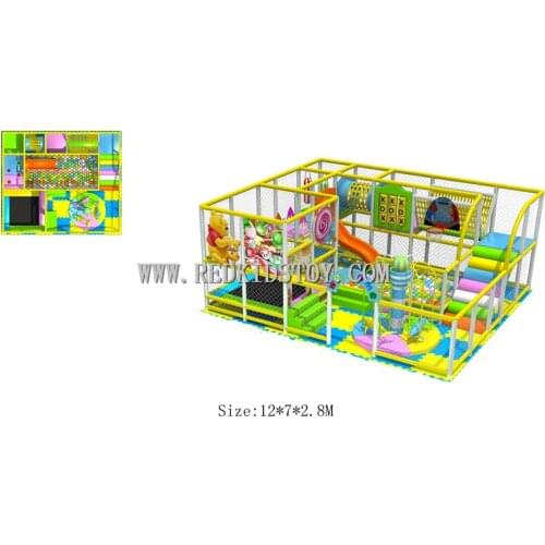 Exported to Mozambique Pre-school Electronic Indoor Play Equipment CE Approved Kids Play Center 160323-A