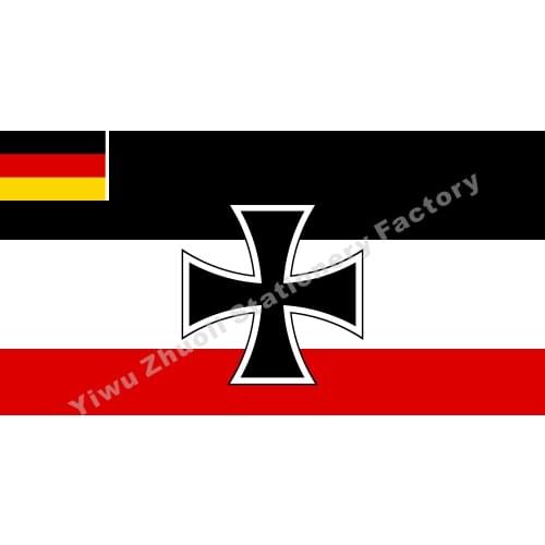 Germany Weimar Republic falg 150X90cm (3x5FT) 120g 100D Polyester Double Stitched High Quality Banner Free Shipping