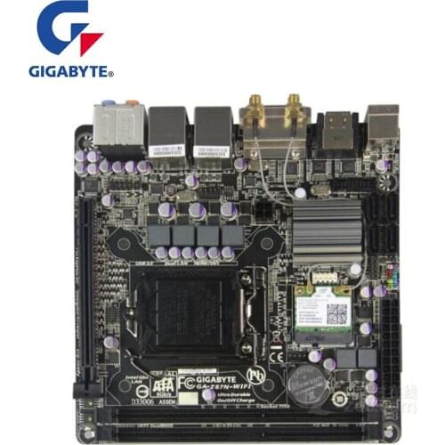 MINI-ITX ITX For Gigabyte GA-Z87N-WIFI Z87N-WIFI Motherboard LGA1150 For Intel Z87 Used Desktop Mainboard PCI-E X16 3.0