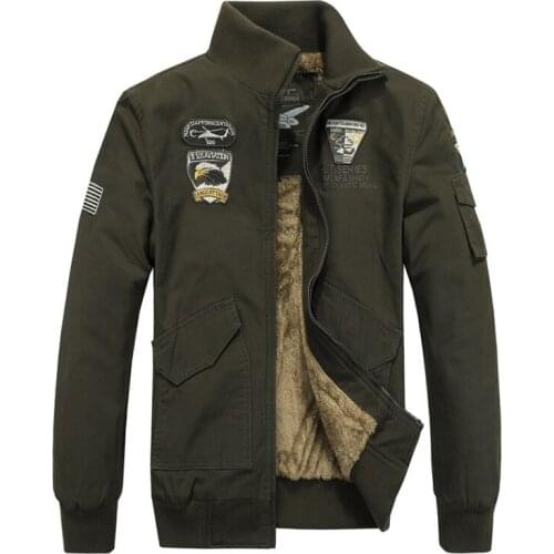 2020 Winter Jacket Men Brand Luxury Military Jacket Coat Male Warm Thick Men Bomber Jackets And Coats Plus Size 3XL 4XL 50