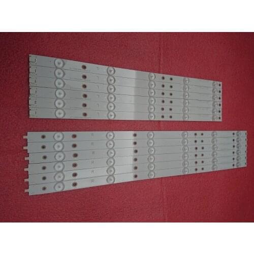 New 5set=60 PCS LED backlight strip Replacement for 50pfk6510 500TT41 500TT42 v4