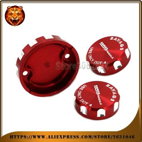 Front & Rear Brake Master Cylinder Fluid Reservoir Cover For DUCATI 959 Panigale 959Panigale 2016-2018 Motorcycle Accessories