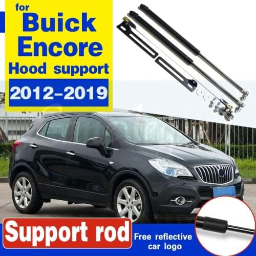 Car Front Hood Supporting Hydraulic rod Lift Strut Spring Shock Bars Bracket For Opel Vauxhall Mokka X Buick Encore 2012-2019