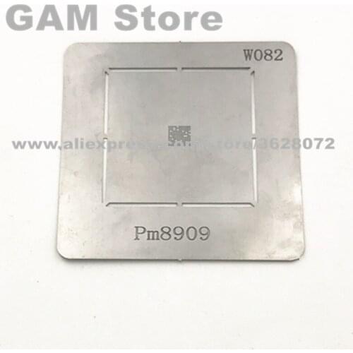 PM8909 BGA Stencil 8909Power IC Reballing Pin BGA Direct Heating Template W082 5pcs/lot