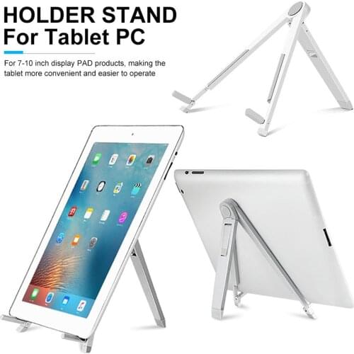 Adjustable Tripod Anti-Slip Tablet Stand Holder Aluminum Alloy Support For ipad 2018 Air Pro Mipad 4 Samsung Galaxy Riser Mount
