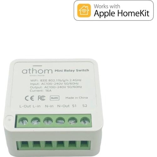 Homekit Mini DIY WiFi Relay Module 3-Way 16A Smart Switch Home Automation