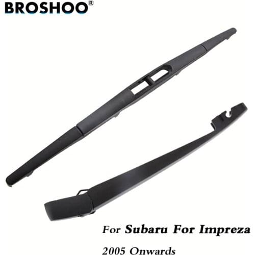 BROSHOO Car Rear Wiper Blades Back Windscreen Wiper Arm For Subaru Impreza Hatchback (2005-) 355mm,Windshield Auto Styling