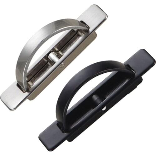 InvisibleTatami Cabinet Drawer Handle Rotating Hidden Grip Pulls Handld Hardware