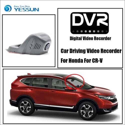 YESSUN HD 1080P Not Rear Back Camera Car DVR Driving Video Recorder For Honda For CR-V - Front Dash Camera