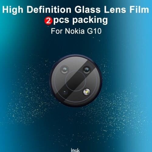 For Nokia G10 Tempered Glass Lens Film IMAK High Definition Camera Lens Protector for Nokia G10