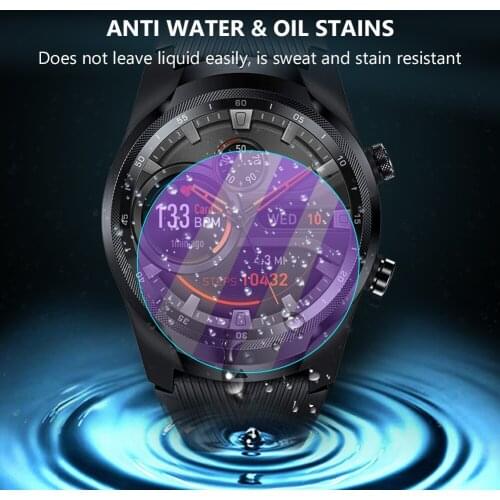 1/2/3pcs Screen Protector For TicWatch S E S2 E2 C2 Pro Smartwatch Tempered Glass 9H 2.5D Ultra Clear Premium Screen Protector