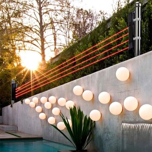 150M four-beam infrared on the radio alarm infrared detector door and window anti-theft alarm wall infrared alarm outdoor