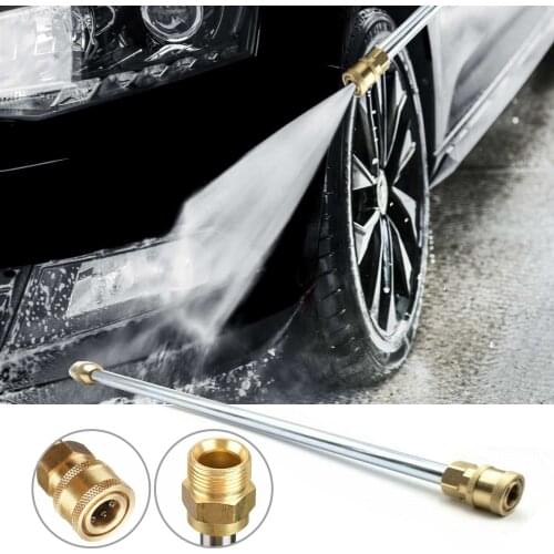 16 Inch Washer Wand 4000PSI Pressure 1/4'' Quick Connector M22-14mm Male Thread for Pressure Washer Sprayer