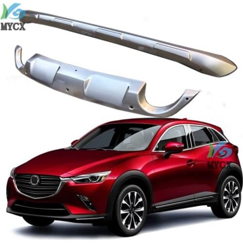 2017 Stainless steel Front&Rear Bumper Guard Skid Protector bull bar For Mazda CX-3 CX 3 2016-2018