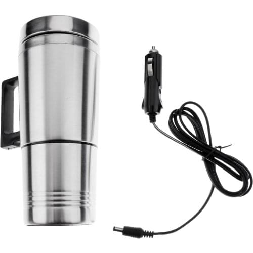 300ml 12V Car Mug Travel Cup Mug Drinking Water Heater Warmer Clean Healthy