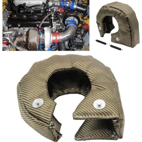 35% Hot Sales!!! T3 T25 Car Turbo Protection Blanket Heat Shield Barrier Turbocharger Wrap Cover