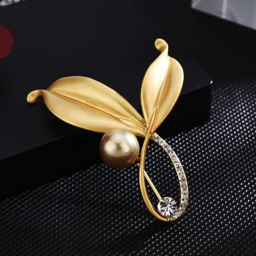 Золотые броши на одежду Ajojewel China At AliExpress