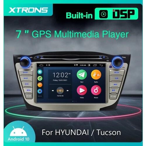 XTRONS Android 10.0 Car DVD Player for Hyundai IX35 Tucson 2nd Generation 2009 2010 2011 2012 2013 2014 2015 Radio GPS OBD TPMS